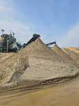Piasek płukany 0-2 do miksokreta wiślany 0-4 cement transport wywrotką