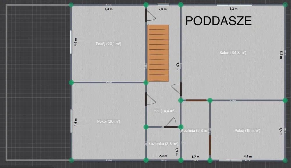 Nieruchomość usługowo-mieszkalna blisko centrum Wyszkowa dom Wyszków