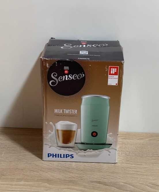 Кавоварка Bialetti Moka Induction Red та спінювач Philips CA6500/10