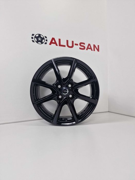 NOWE alufelgi OPEL 16" 4x100 ASTRA CORSA MERIVA VECTRA - Czarny Połysk