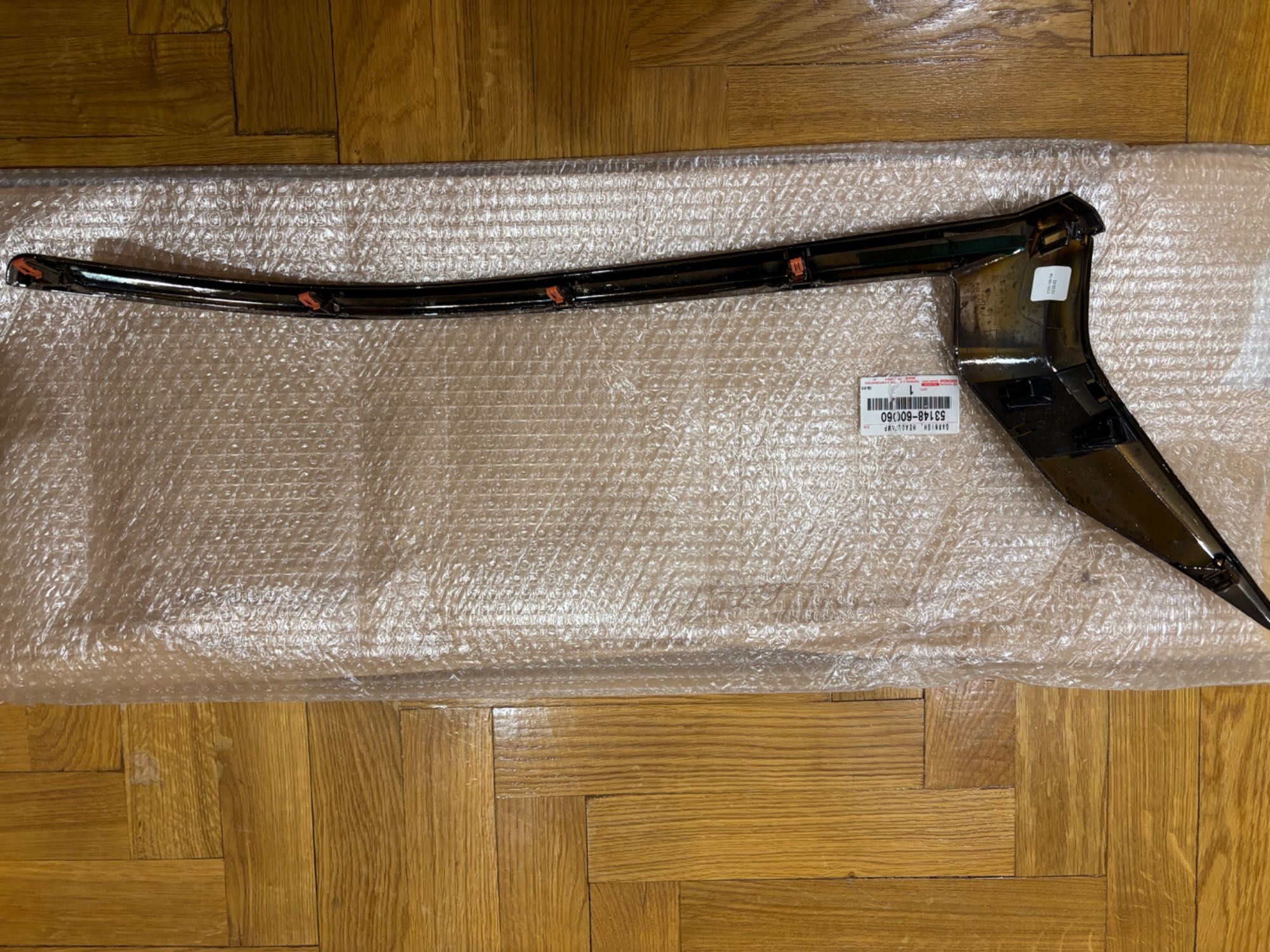 Накладка на фару Toyota Land Cruiser Prado 150 2021 рік, ORIGINAL