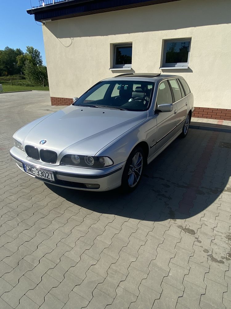 Bmw e39 530d *mapa na 220km*z montowanym hakiem*długie opłaty*bez rdzy