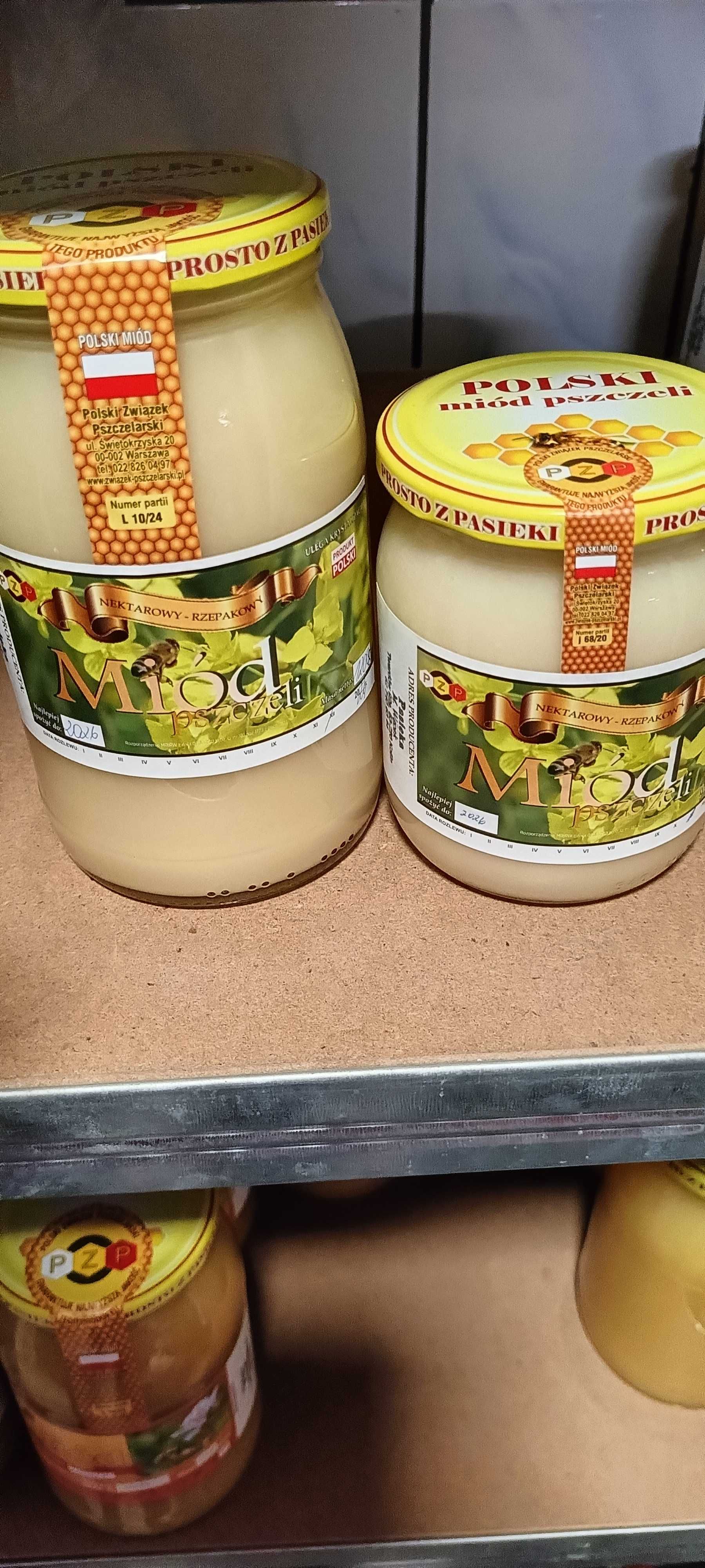 Miod z własnej pasieki