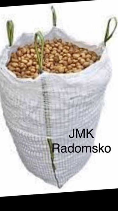 Worki BIG BAG Wentylowane na ziemniaki, cebulę. NOWE I UŻYWANE