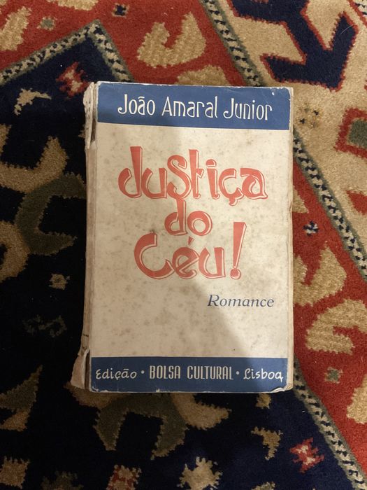 Livro raro de João Amaral Júnior - justiça do céu!