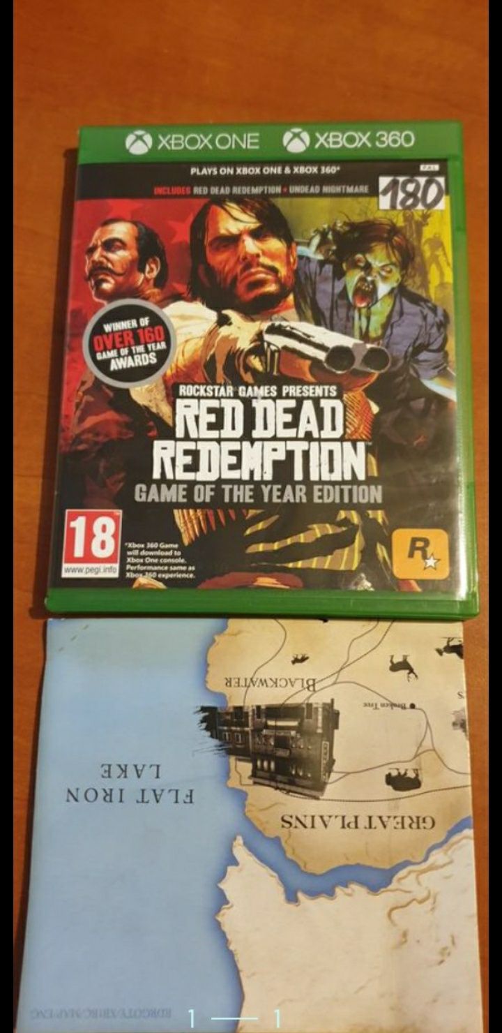 Red dead redemption goty,xbox one xbox 360