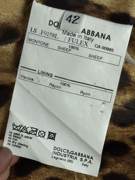 Бомбер з натуральноі шкіри Dolce Gabbana ( оригінал)