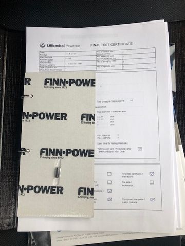 Zakuwarka węży hydraulicznych Finn Power P16HP Nowa przenośna Gwarancj