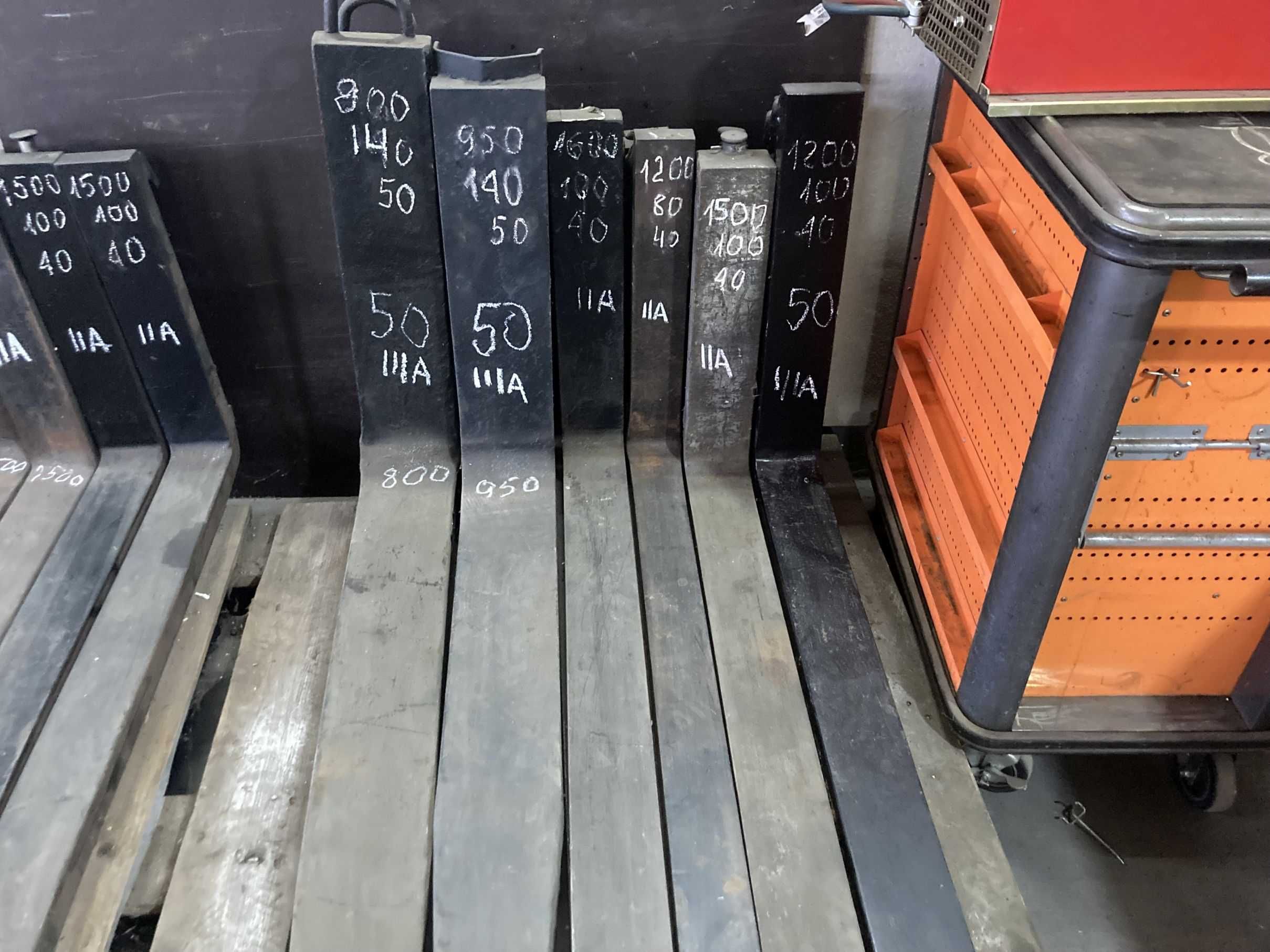 Widły wózek widłowy IIA 1500mm UDT OK W2