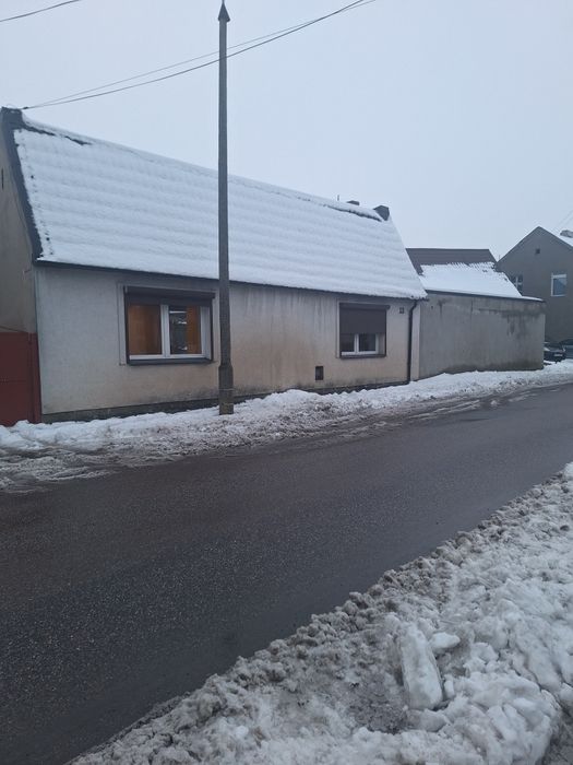 Dom z garażem i gołębnikiem Strzelno ul. Lipowa