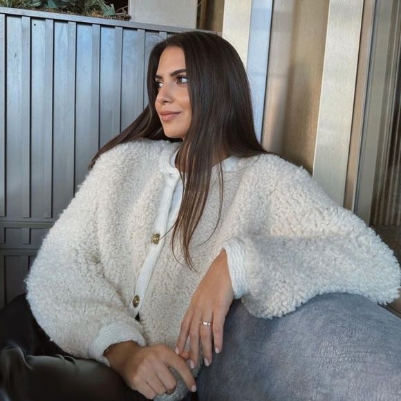 Кардиган Massimo dutti натуральная шерсть тренд массимо дутти bazhane