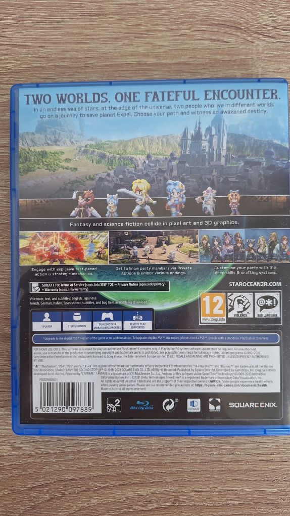 Star Ocean the Second Story R - PS4