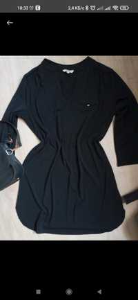 Платье черное короткое