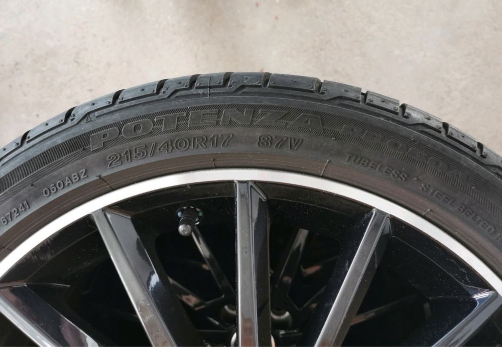 Felgi Skoda Fabia Rapid 17”*Koła Lato*Monte Carlo*Czarne*IGŁY*5x100*