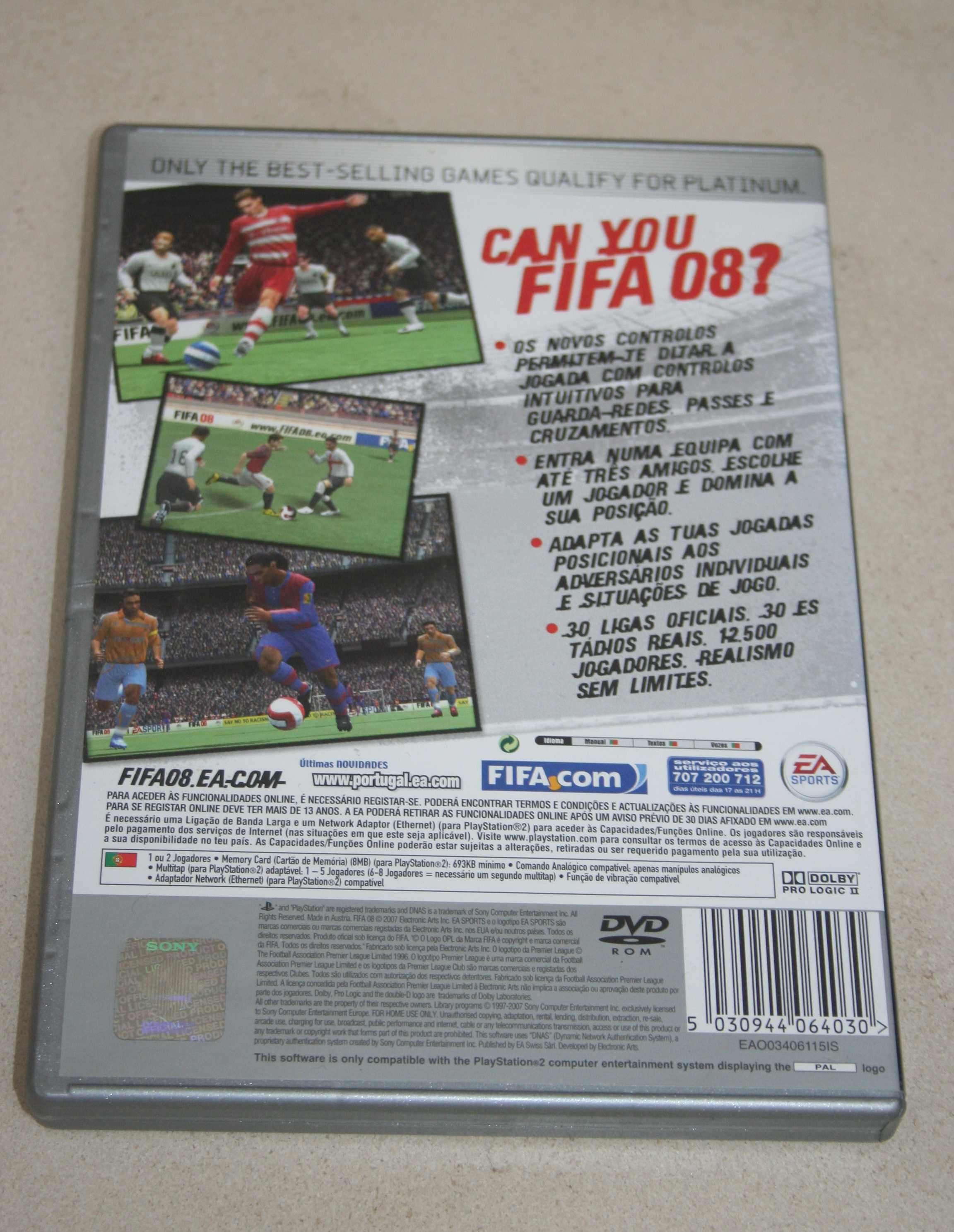 FIFA 08 para ps2