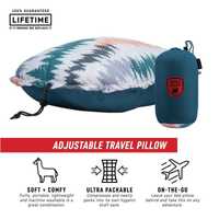 Poduszka Grand Trunk - Puffy Adjustable Travel Pillow (Peacock Green)