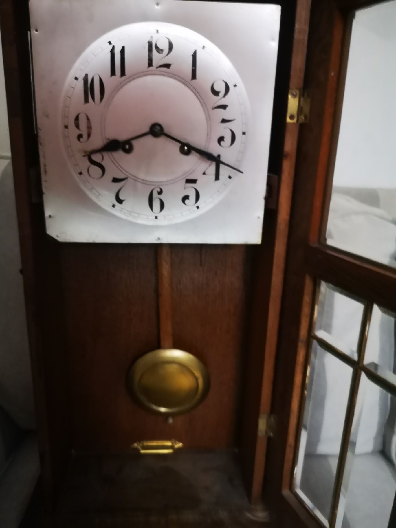 Stary zegar ścienny Junghans A10 około 1920r