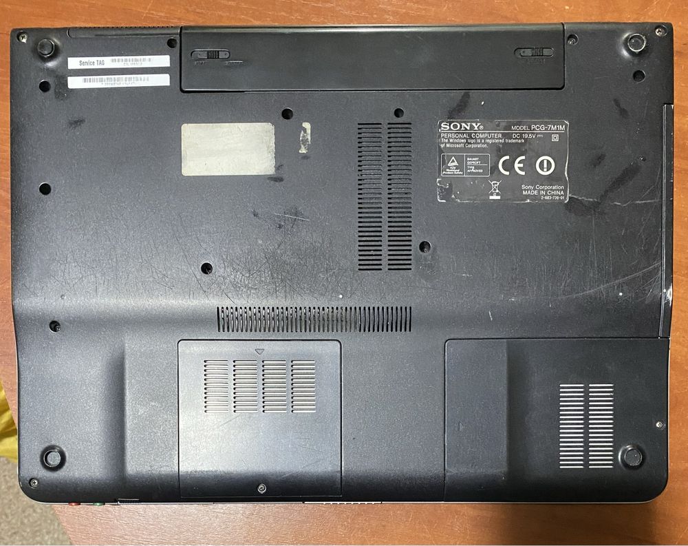 ноутбук SONY PCG-7M1M 15.6"/ на відновлення! Артикул n550