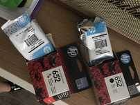 Dwa puste tusze Hp 652