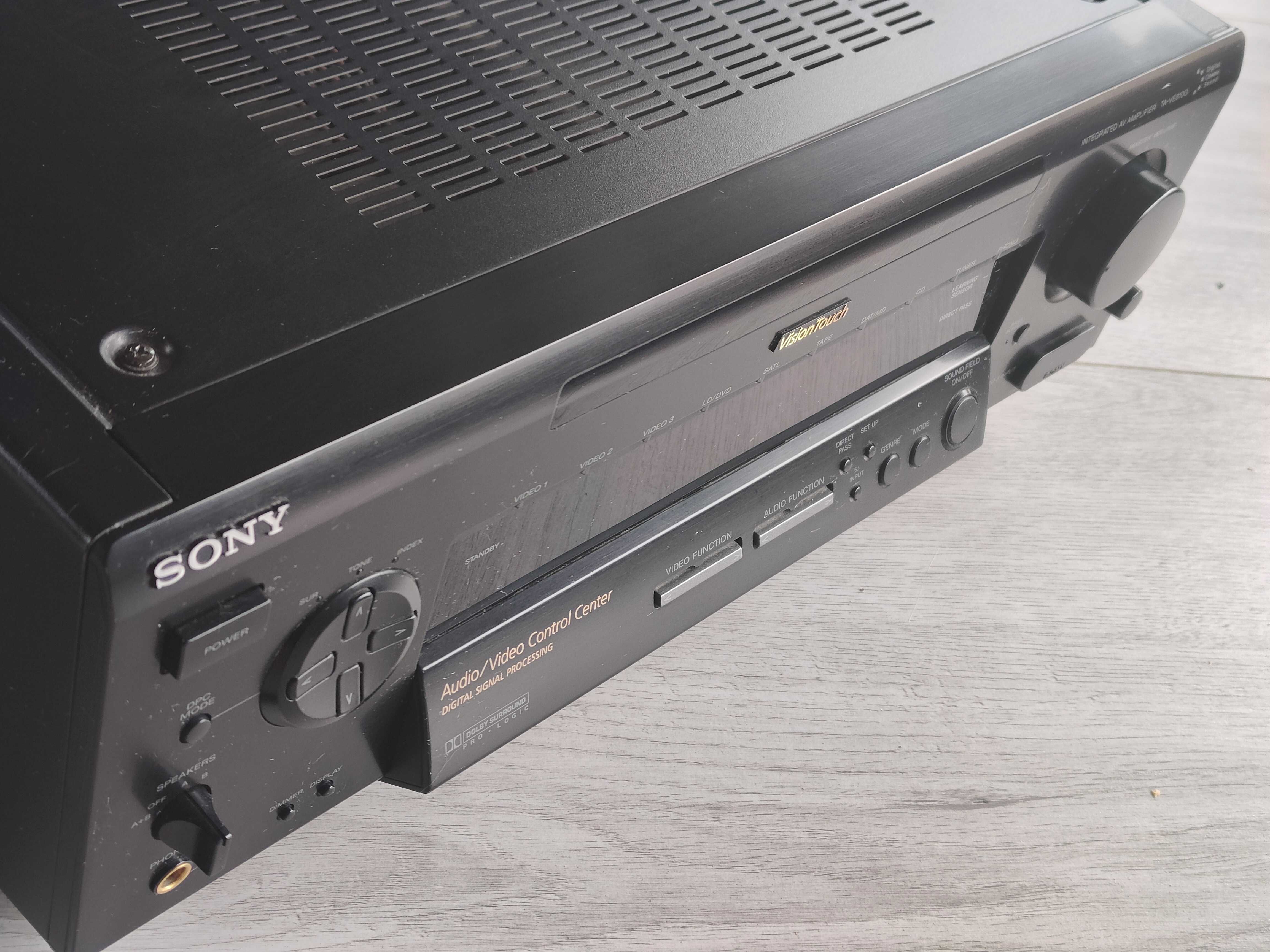 Sony TA-VE810G wzmacniacz 5.1 - moc 5x100 W, DSP, Dolby Pro Logic
