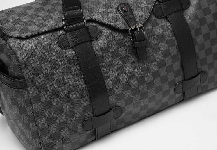 Чоловіча мужская стильная брендоваямодная сумка з відділом для взуття