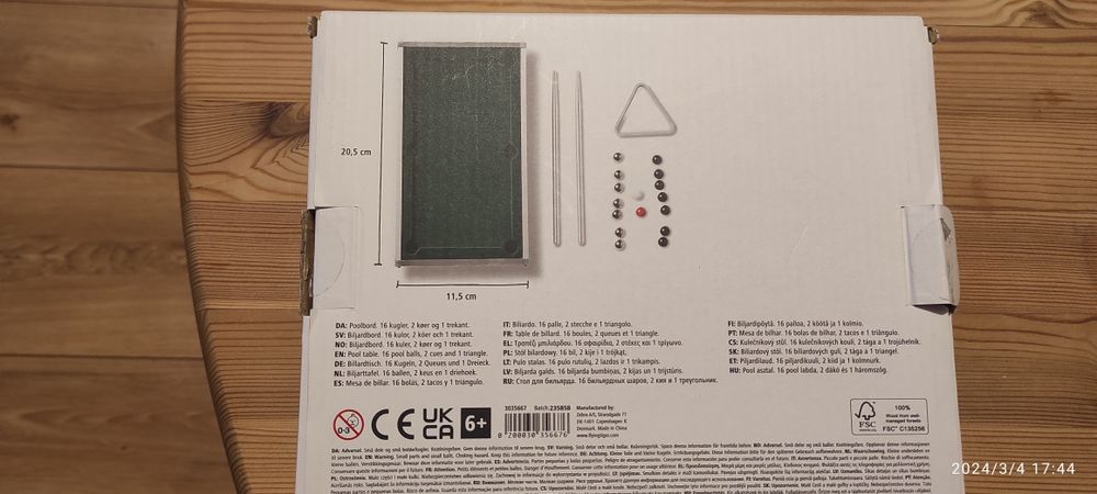 Flying Tiger bilard mini