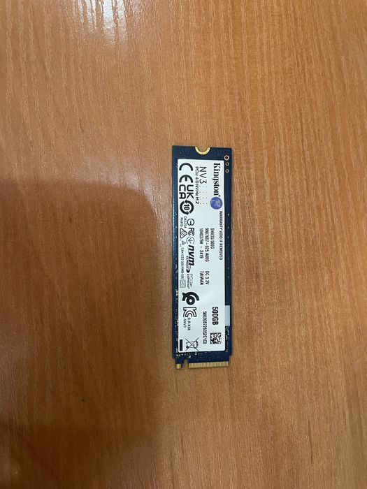 SSD-m2 накопичувач Kingston на 500gb