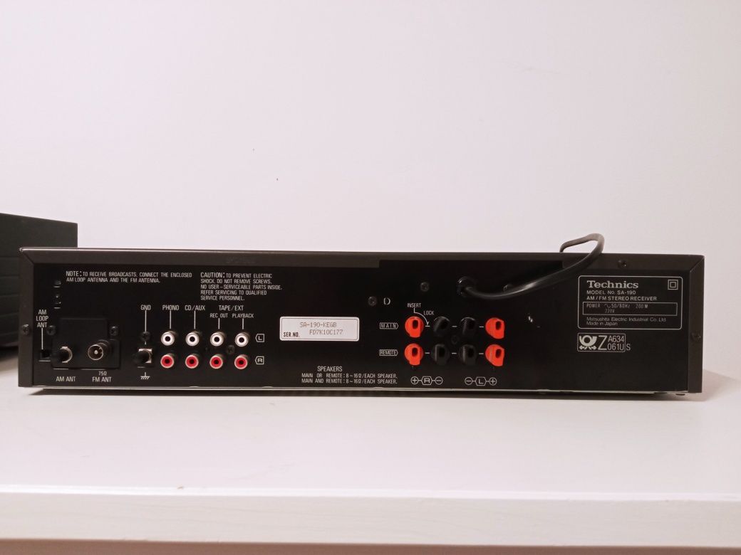 Technics Sa-190 amplituner stereo