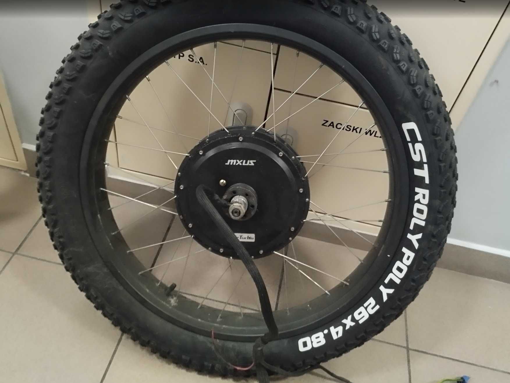 Silnik mxus 3k turbo fat bike 26" + Opony 26x4.8.