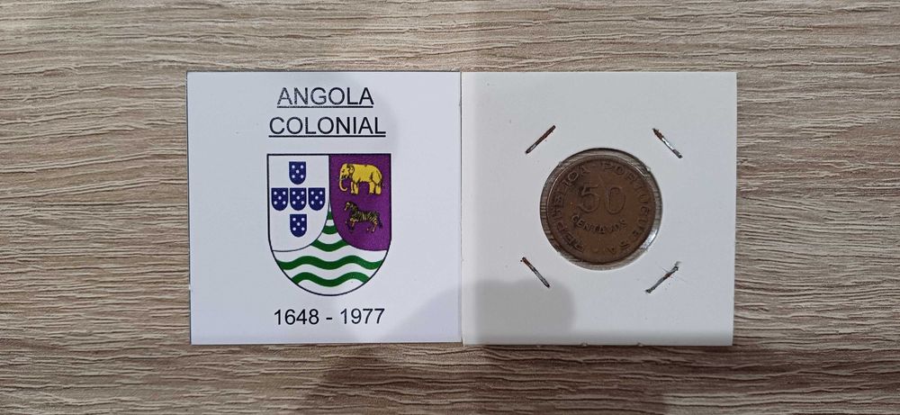 Angola - 50 Centavos - 1953