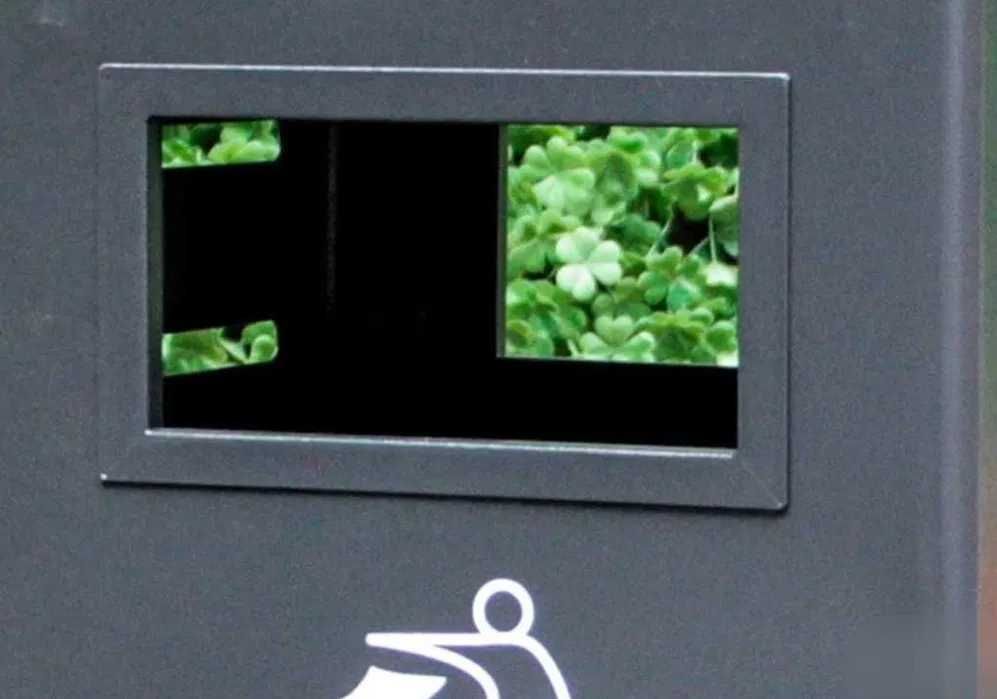 Kosz na śmieci z Popielniczką Metalowy Elegancki