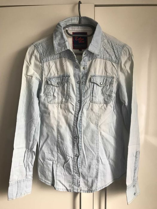 Koszula dziewczęca 100% Bawełna.