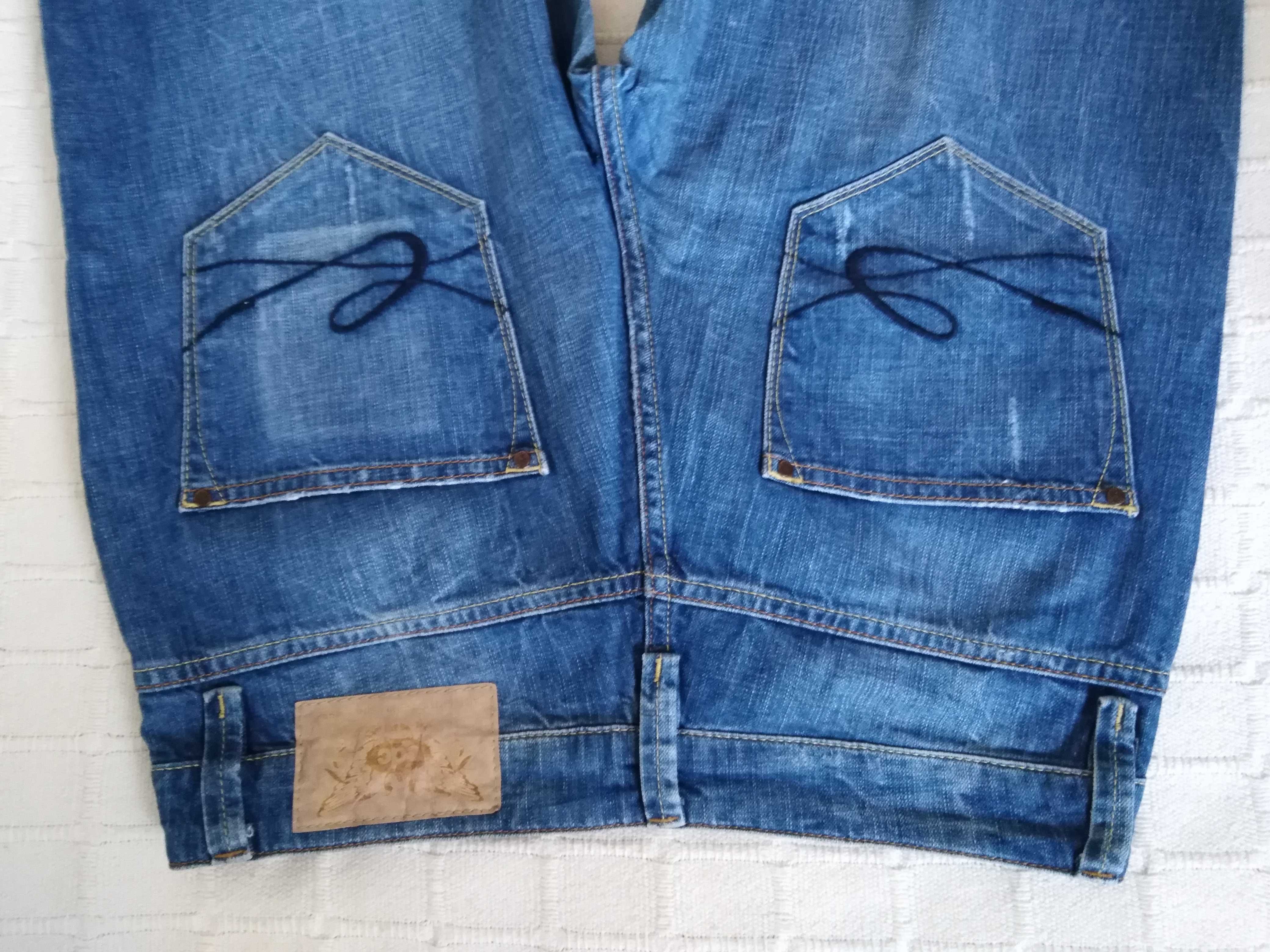 Calças Ganga Azuis ECD By Esprit Boyfriend Denim