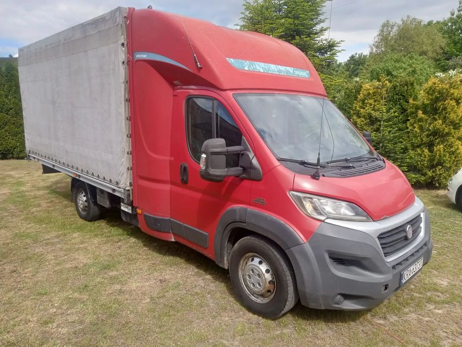 Fiat Ducato  3.0 Iveco 1 wł. skrzynia plandeka