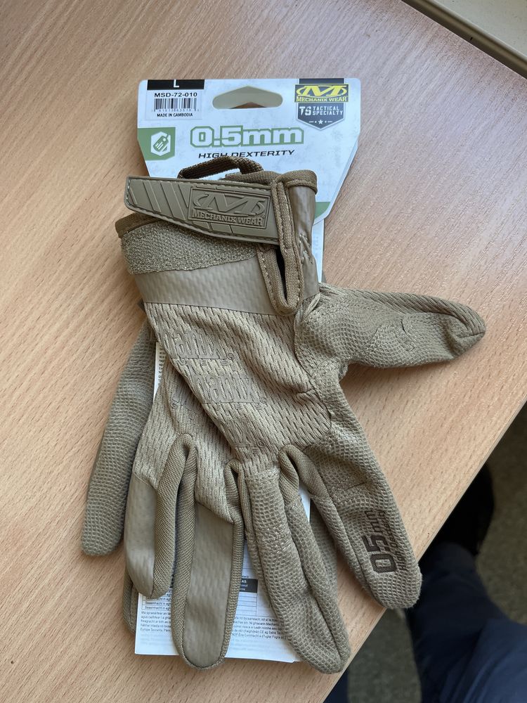 Rekawice taktyczne Mechanix r. L Wear 0,5mm high dexterity