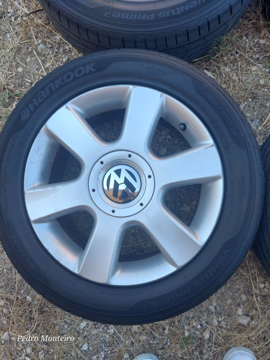 Conjunto de jantes Originais VW Golf V Polo Caddy
