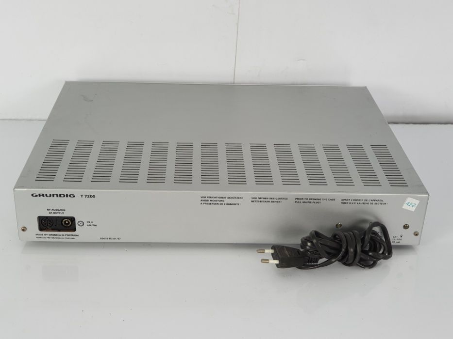 SUPER Tuner Radiowy Vintage Grundig T7200 Super Odbiera JAKOŚĆ