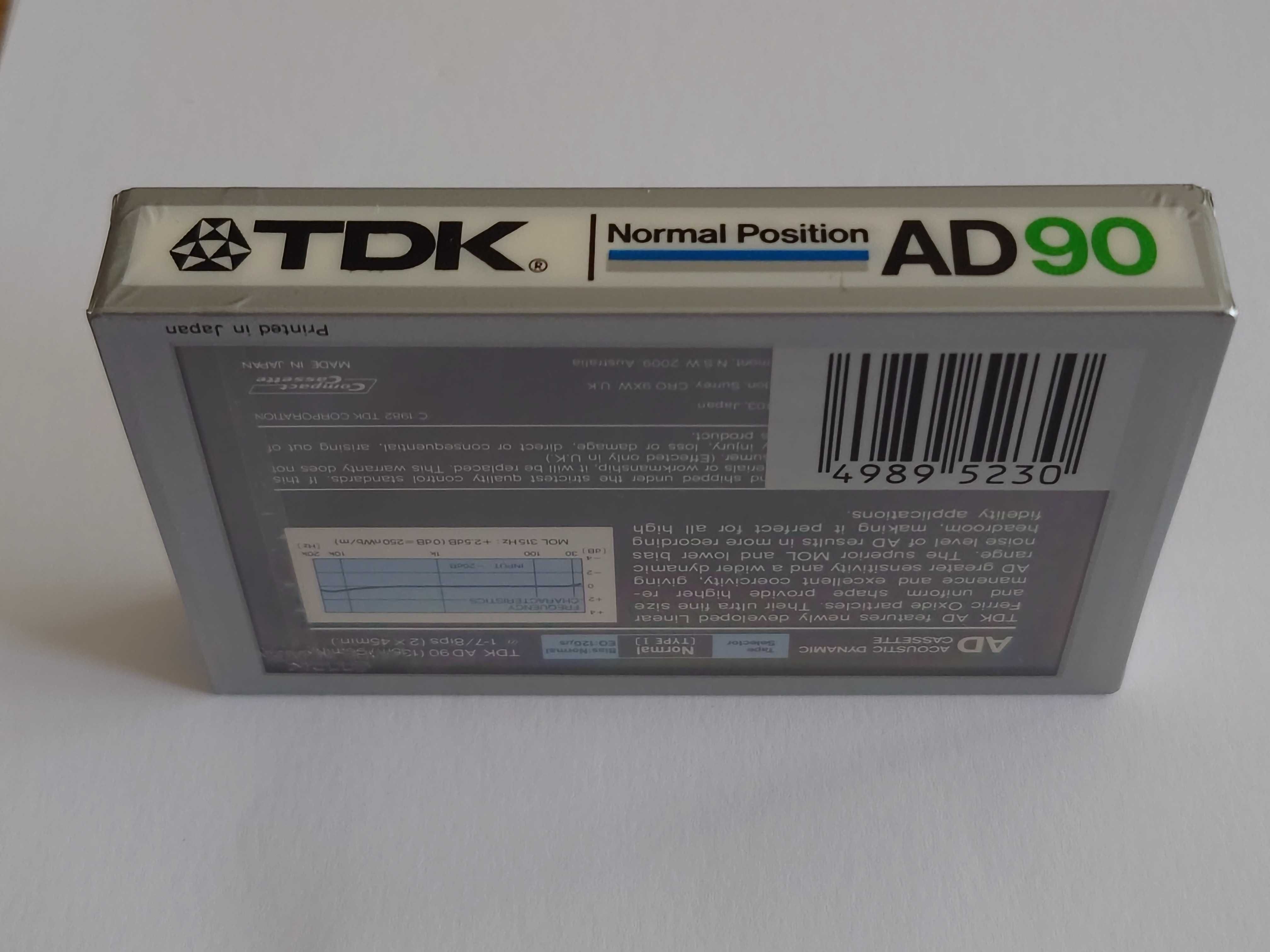 TDK AD90 model na lata 1982/1984 rynek Europejski