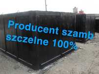 Szambo szamba betonowe zbiornik na wodę deszczówkę szczelne 12m3