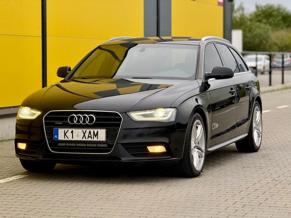 Audi A4 A4B8 Lift Pakiet Sport Quattro Manual 6 Biegów Full LED Czarny sufit
