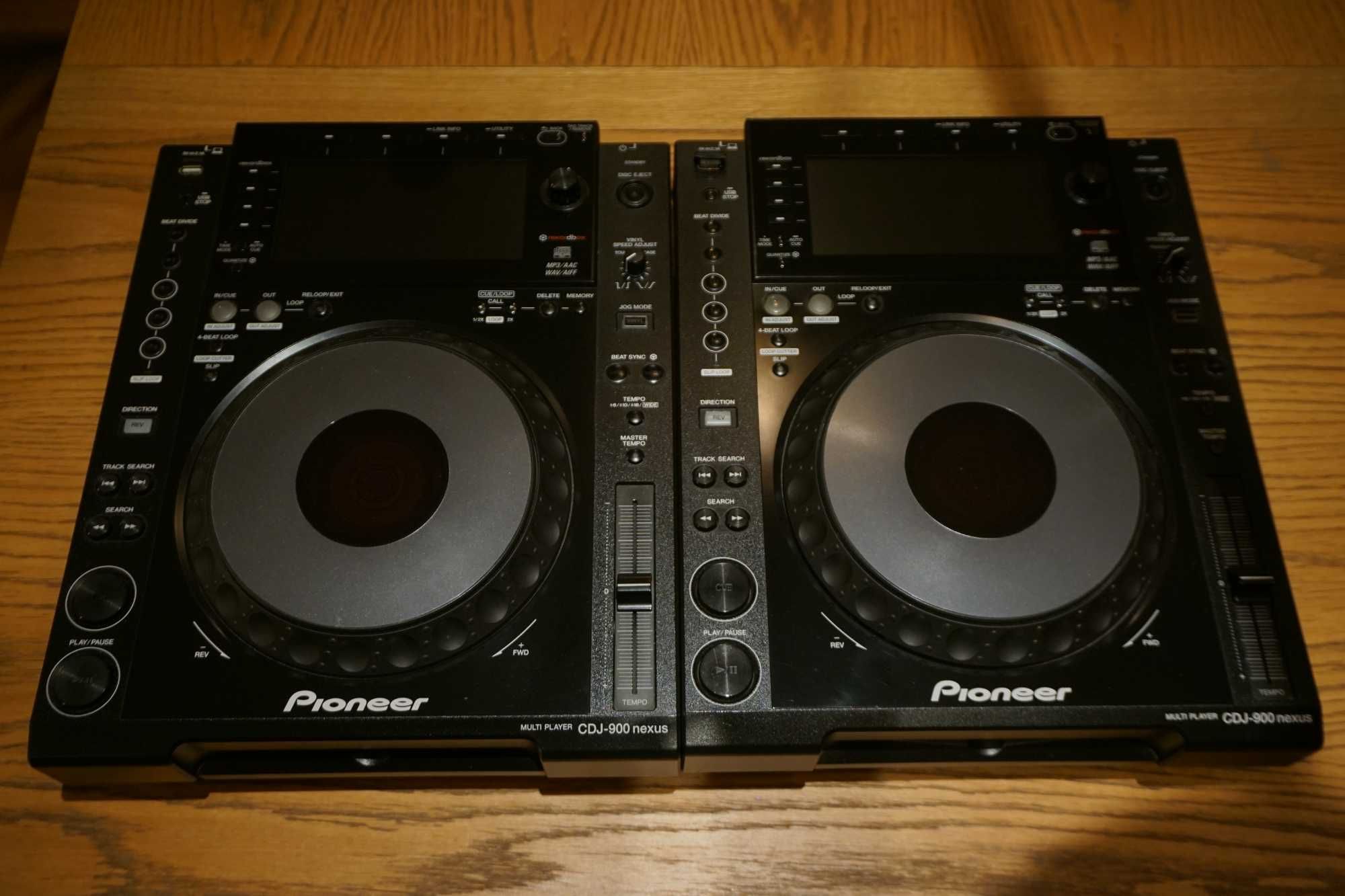 2 x Multi Player Pioneer CDJ 900 Nexus + Case Transportowy !!!