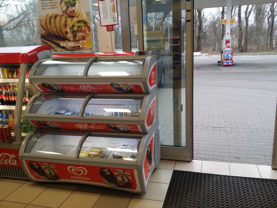 Zamrażarka do lodów sklep gastro VISIMAX III LED lody mroźnia ryb aht