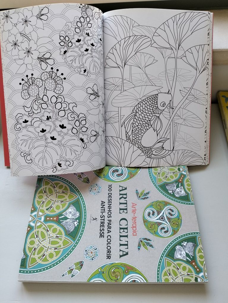 Livros   anti stress .