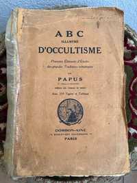 Książka o okultyzmie język francuski D Occultisme 1922