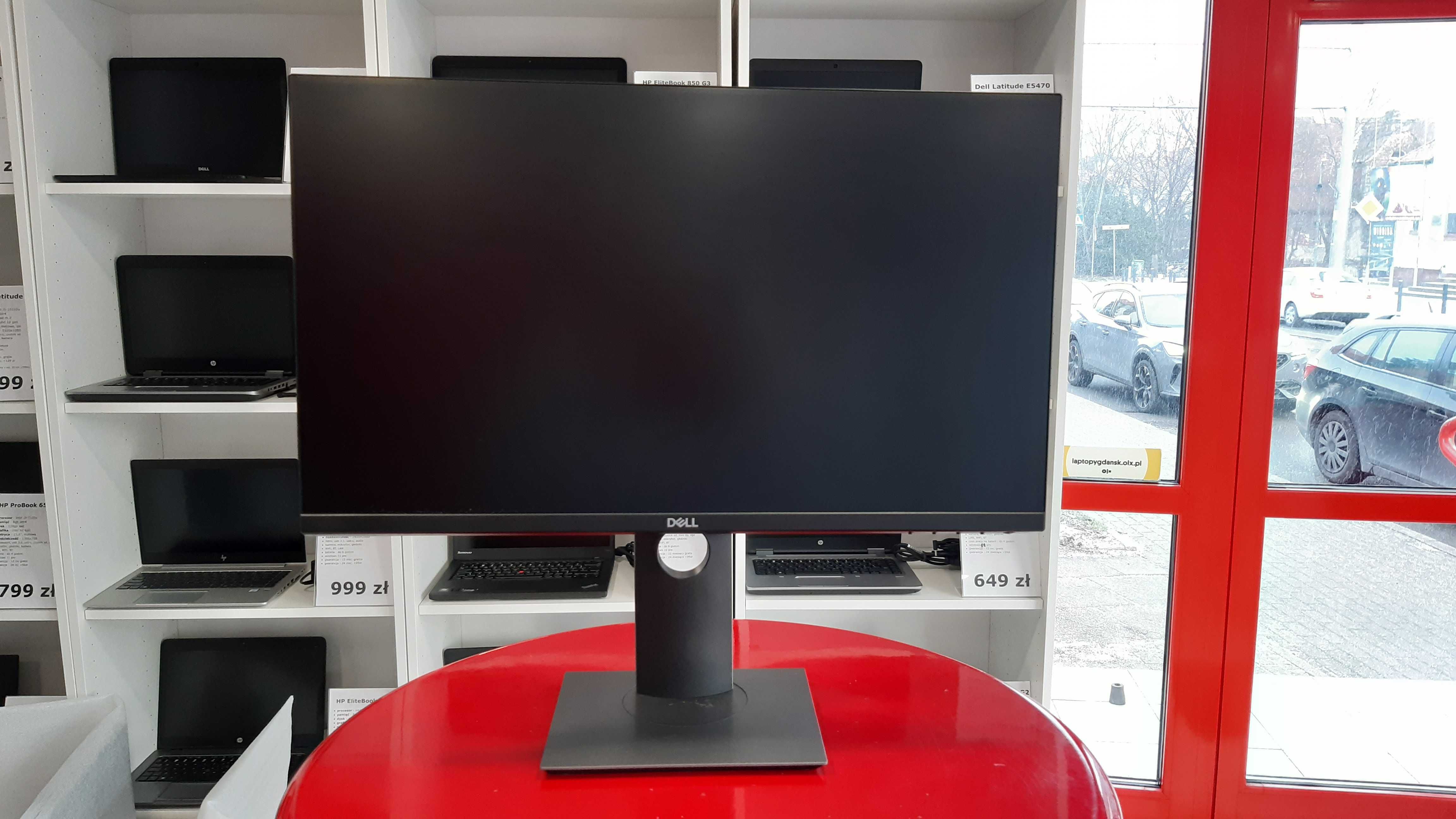 Monitor Dell 2419H 24" IPS Matowy FullHD Pivot FV23 Gwarancja Klasa A