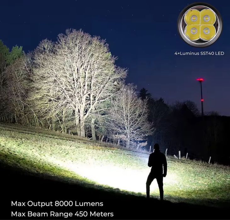 Sofirn sp36 pro 8000lm