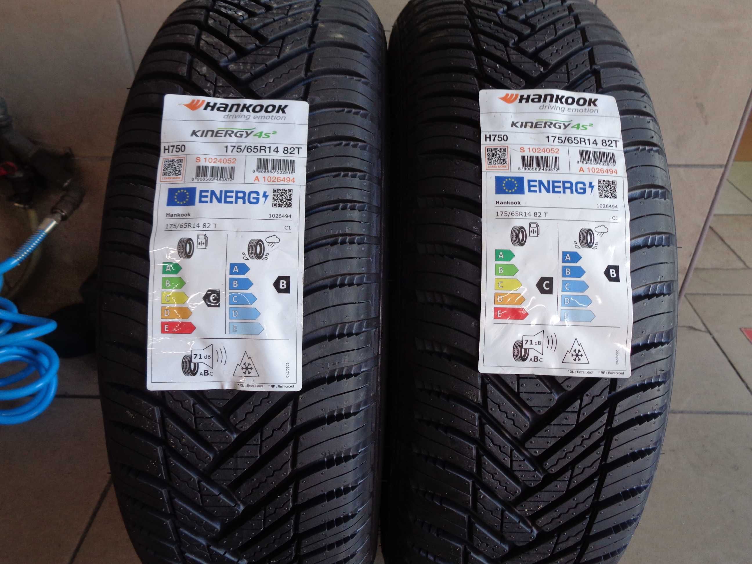 NOWE 175/65R14 HANKOOK Kinergy 4S , Opony Całoroczne , ANDAR Poleca