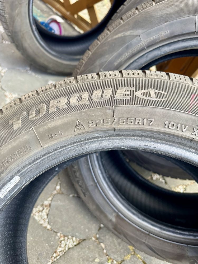 Opony 4 x 225/55 R17 Torque TQ025 caloroczne 7-8 mm jak nowe !!!