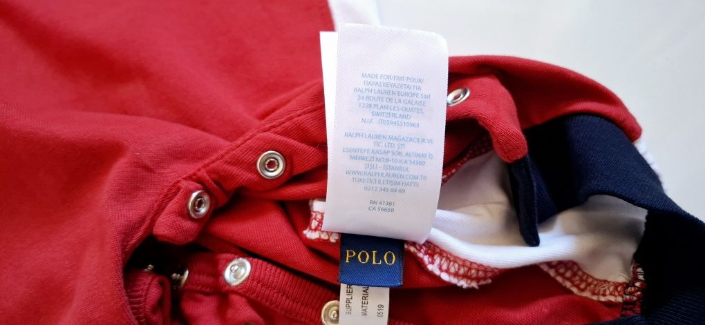 Jak Nowy! Ralph Lauren, rewelacyjny rampers, roz. 68cm
