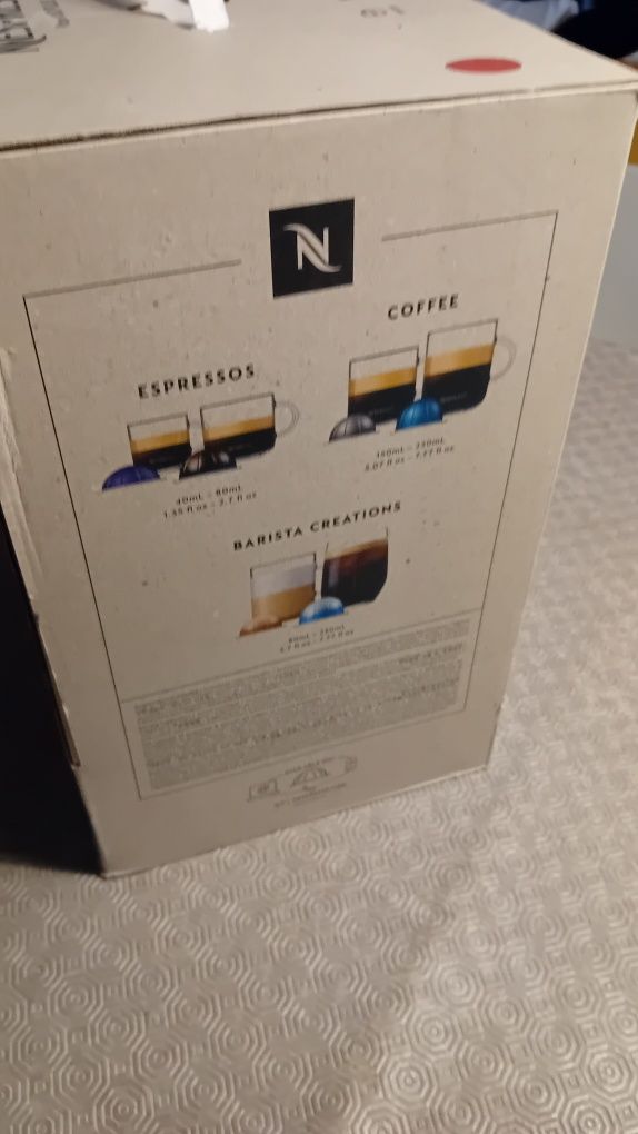 Nespresso vertuo completamente nova